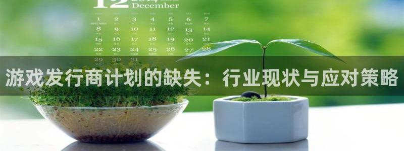 银河(galaxy)lvnces是什么档次：游戏发行商计划的缺失：行业现状与应对策略